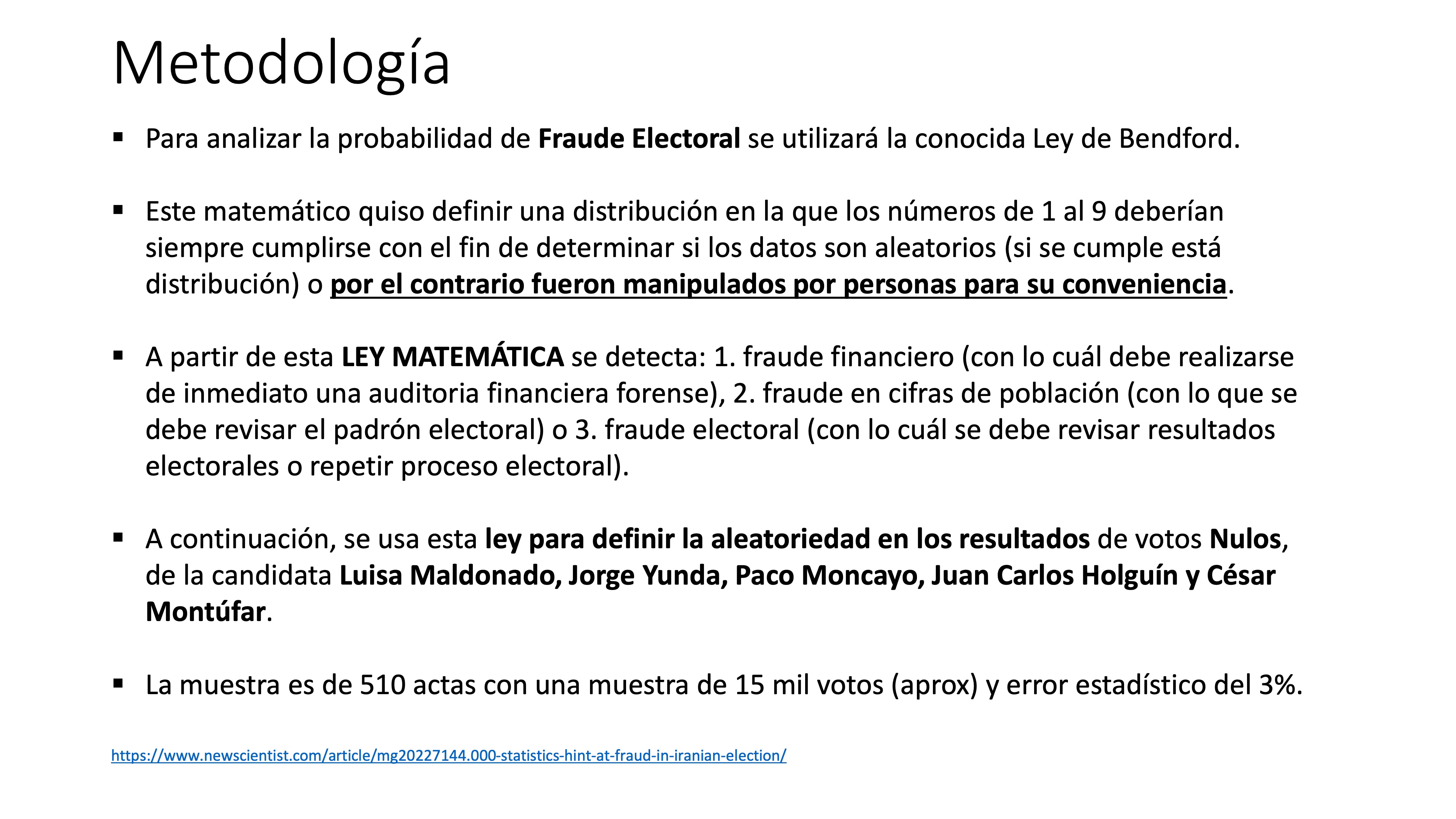 Análisis AMPLIADO probabilidad FRAUDE electoral – Elecciones Alcalde UIO 2019 26