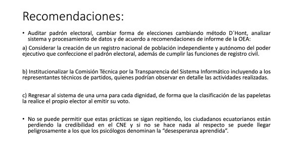 Análisis AMPLIADO probabilidad FRAUDE electoral – Elecciones Alcalde UIO 2019 36