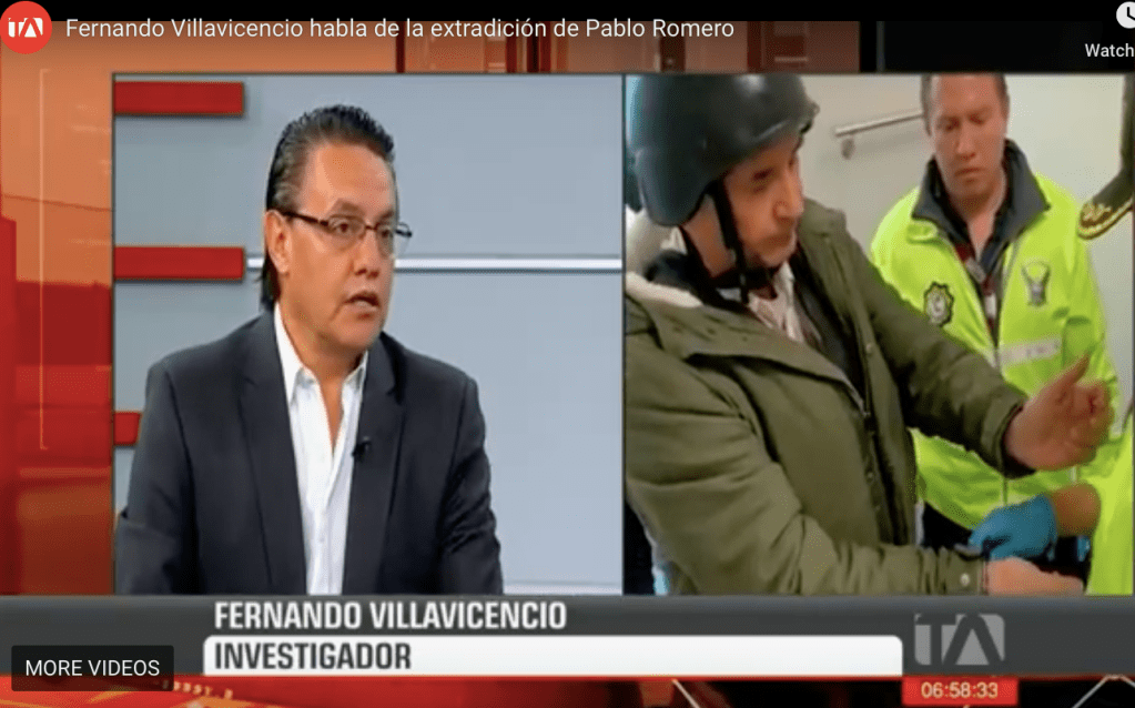 Entrevista a Fernando Villavicencio 2020-02-28 en Los desayunos de 24 horas 