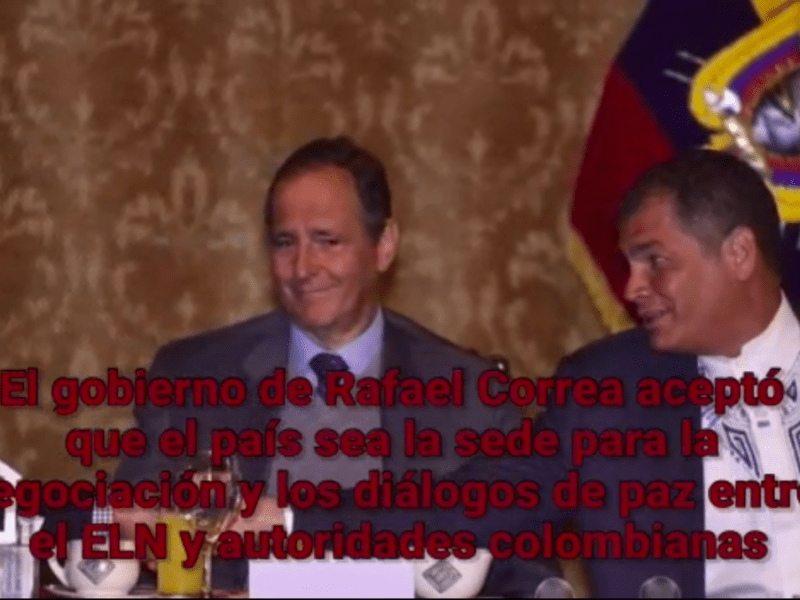 ASI ADOCTRINA EL MALVADO ELN EN&nbsp;ECUADOR